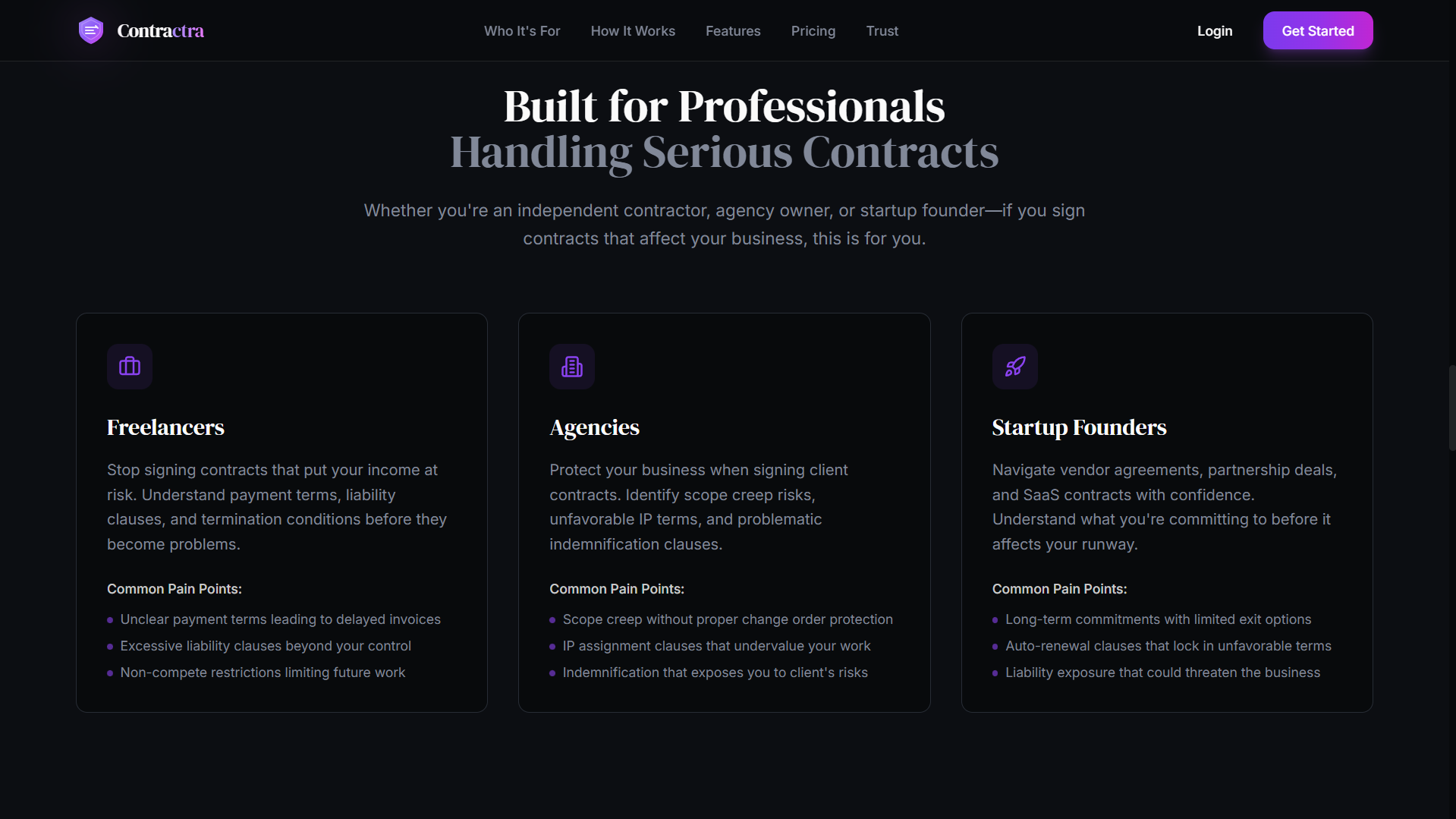 Contractra screenshot 3