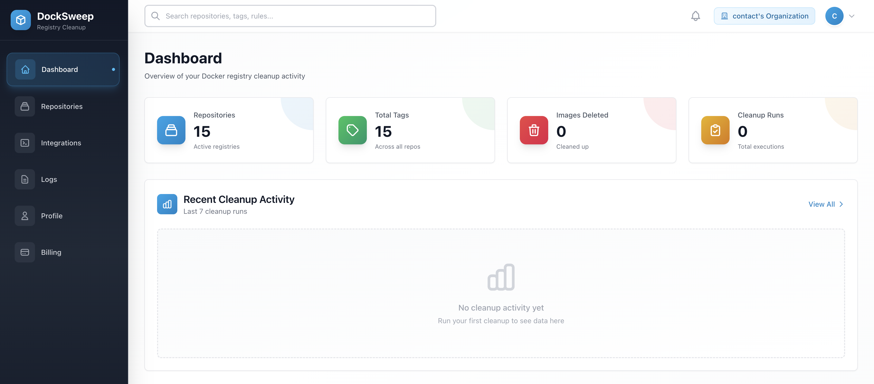 DockSweep screenshot 1