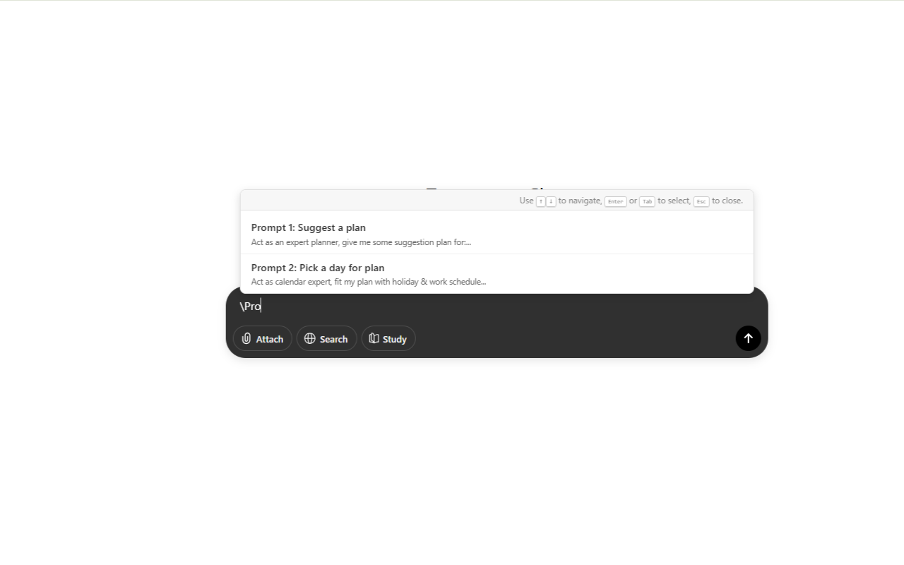 Prompt Managers screenshot 3