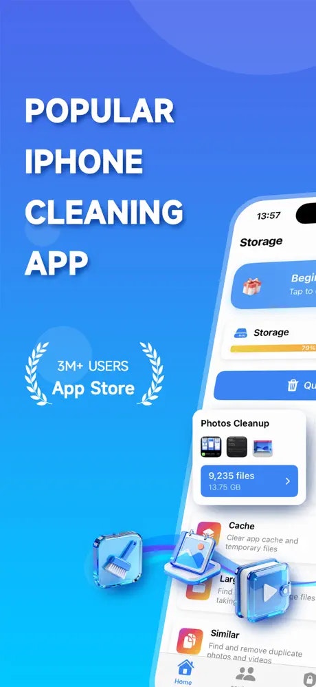 IPurevia - AI Phone Cleaner screenshot 1