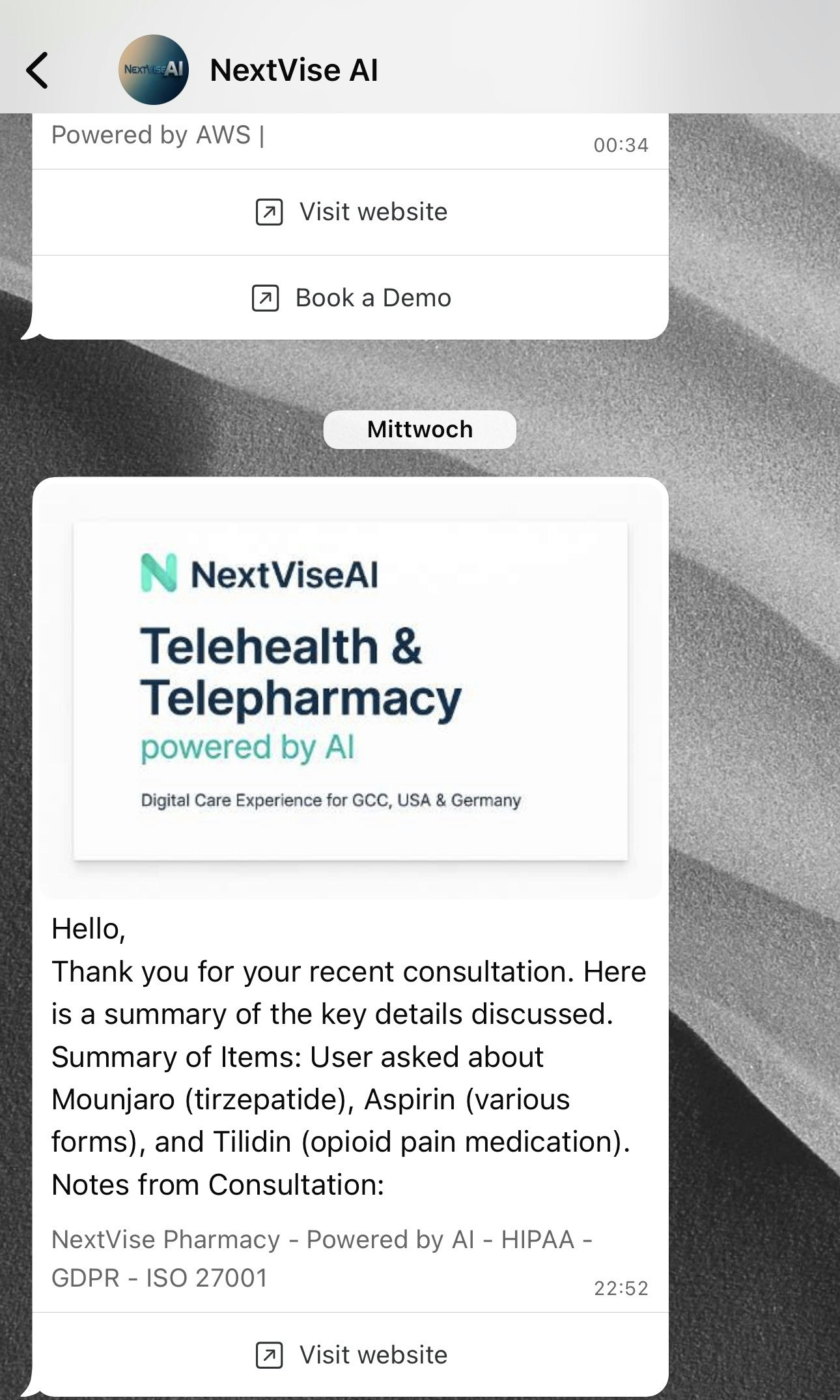 NextViseAI – AI Agents for Telehealth screenshot 5