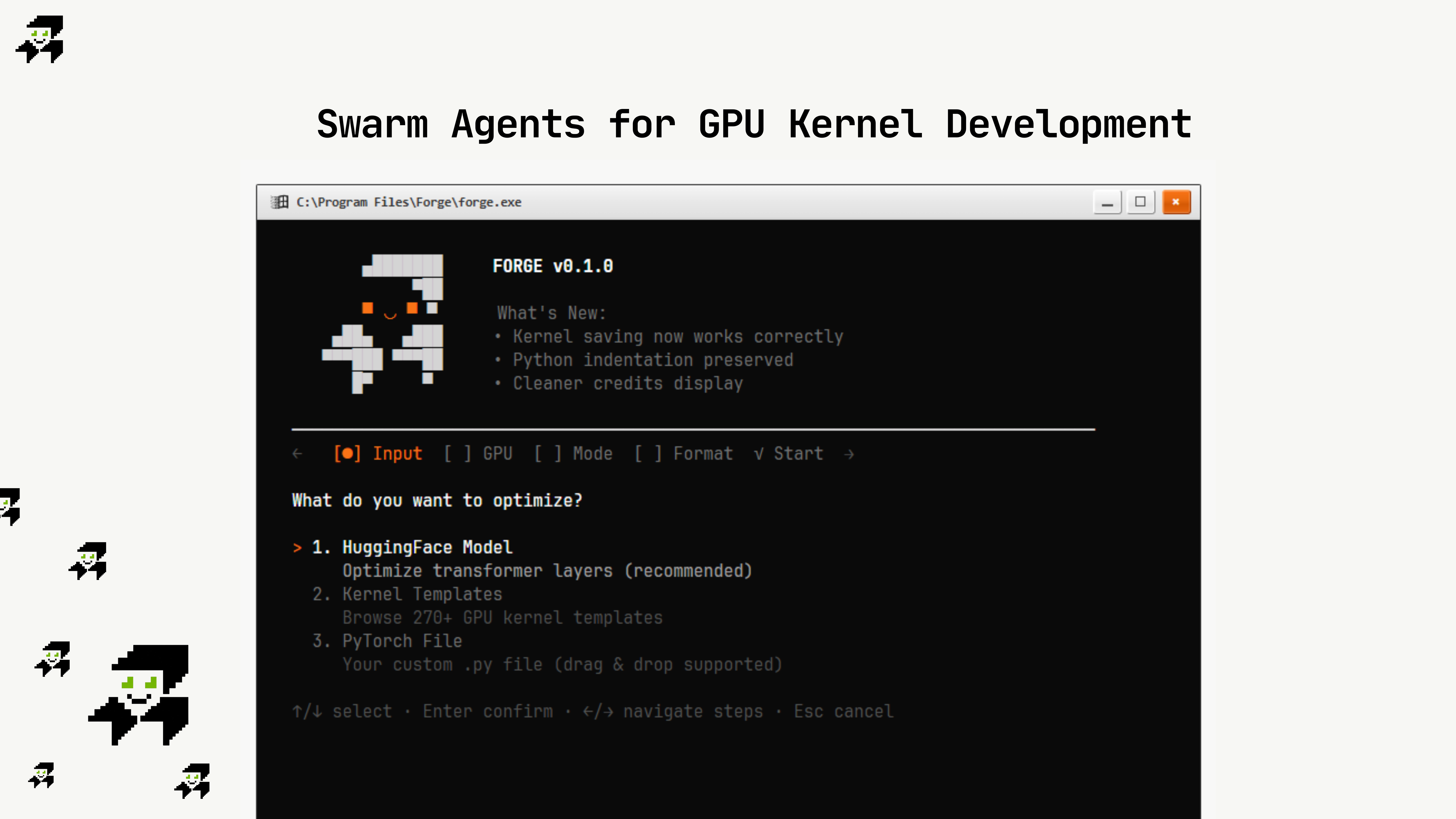 Forge CLI screenshot 3