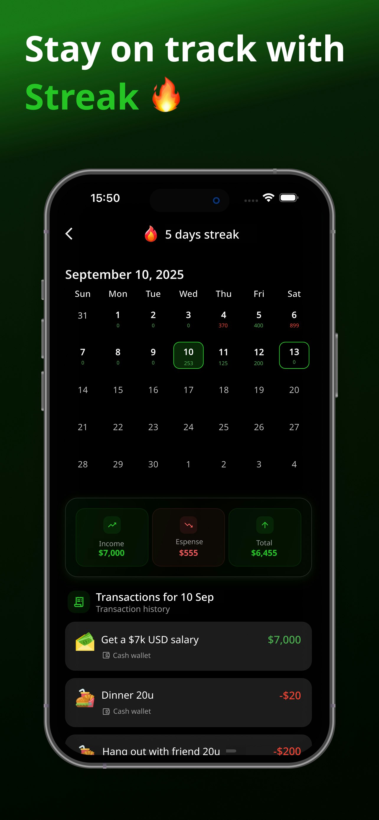 Finself: AI Track Budget Plan screenshot 9