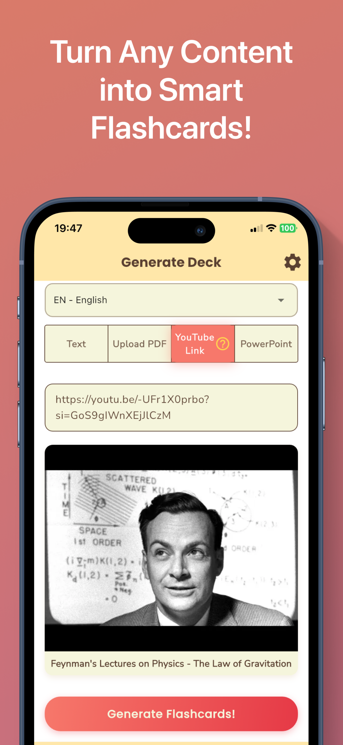FlashCardify screenshot 2