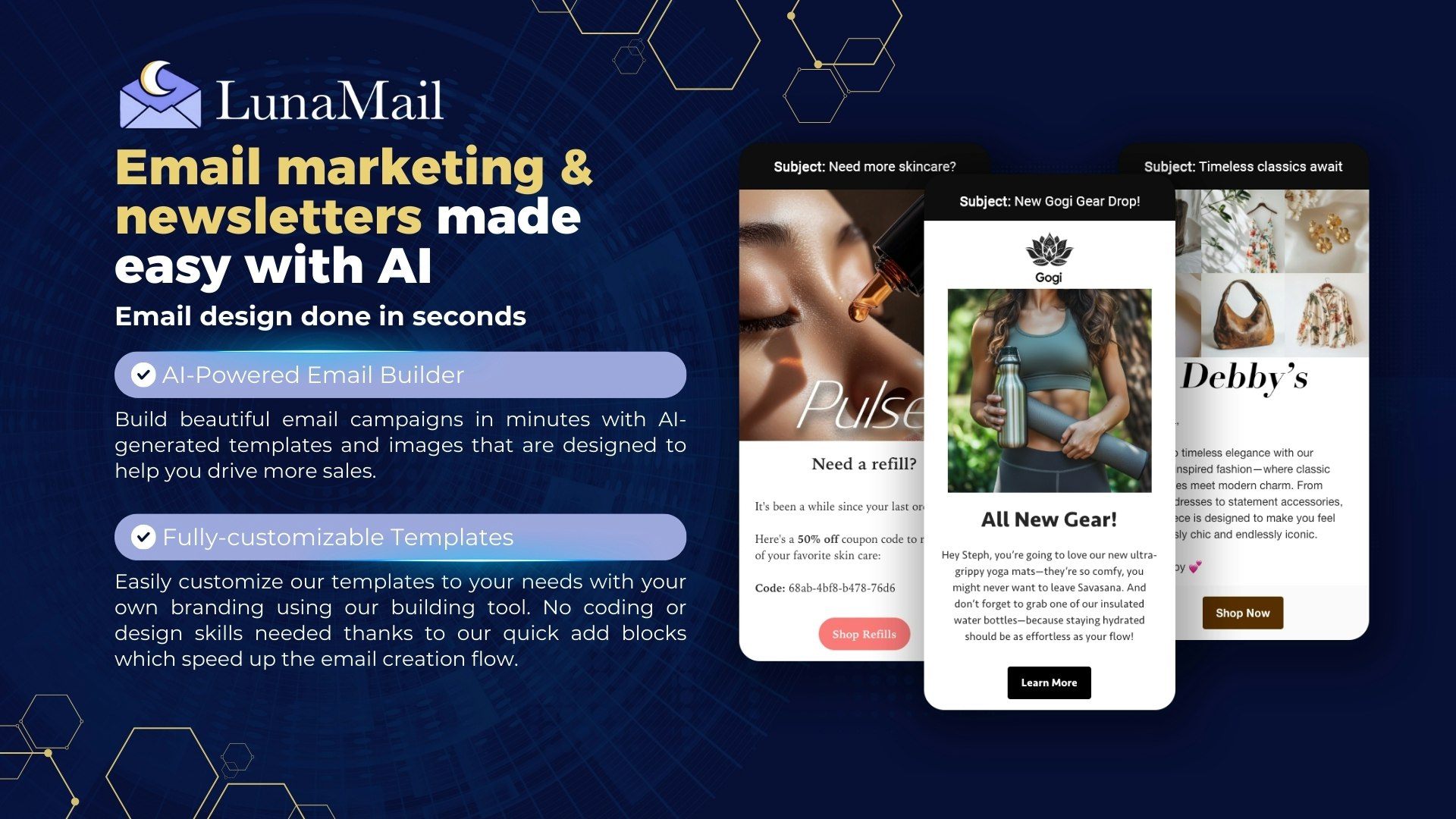 LunaMail screenshot 1