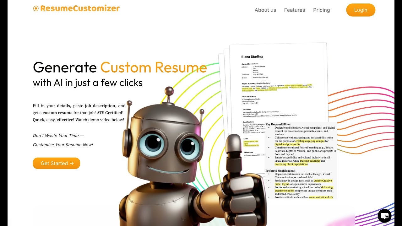 ResumeCustomizer screenshot 6