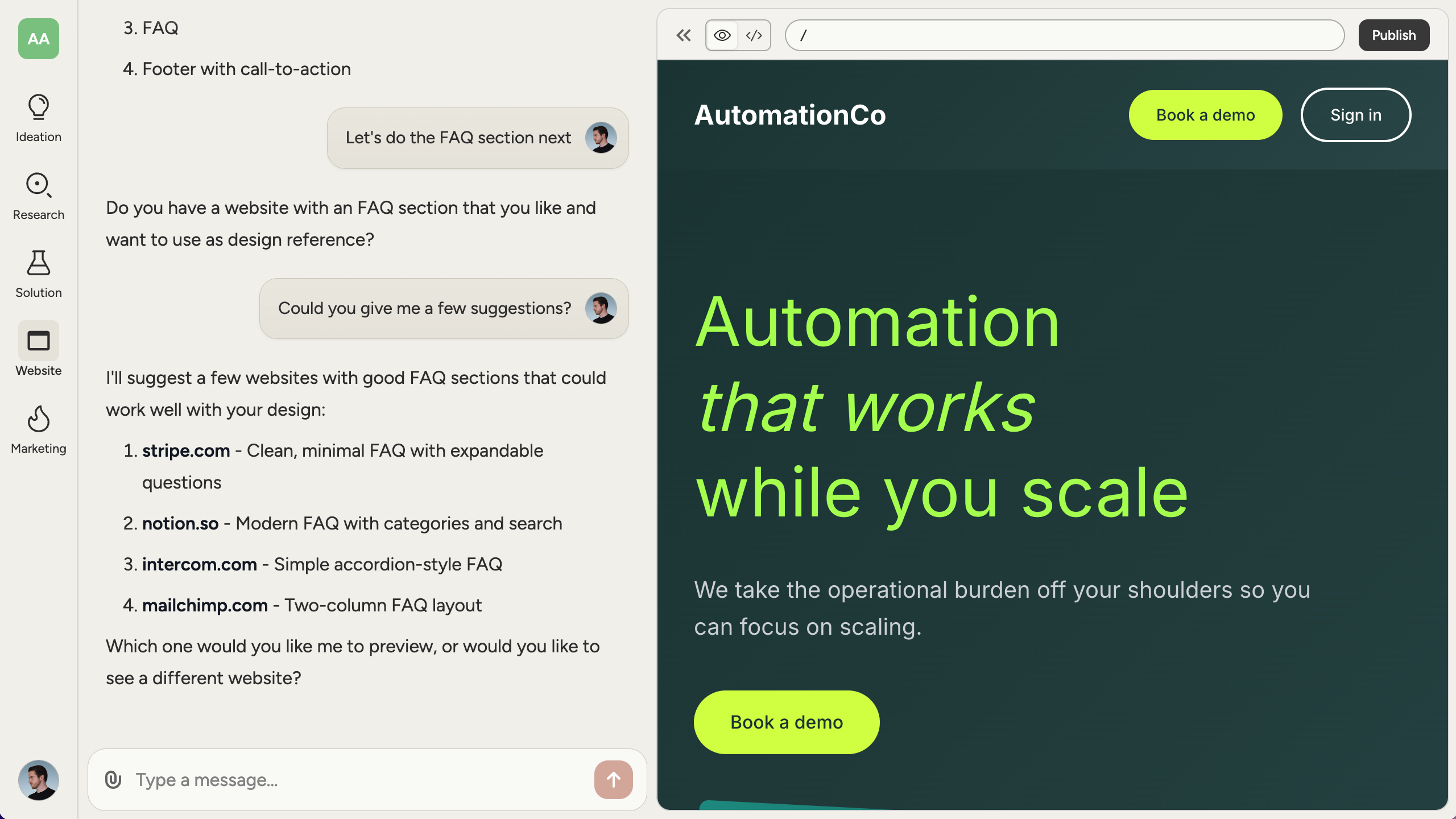 aicofounder.com screenshot 3
