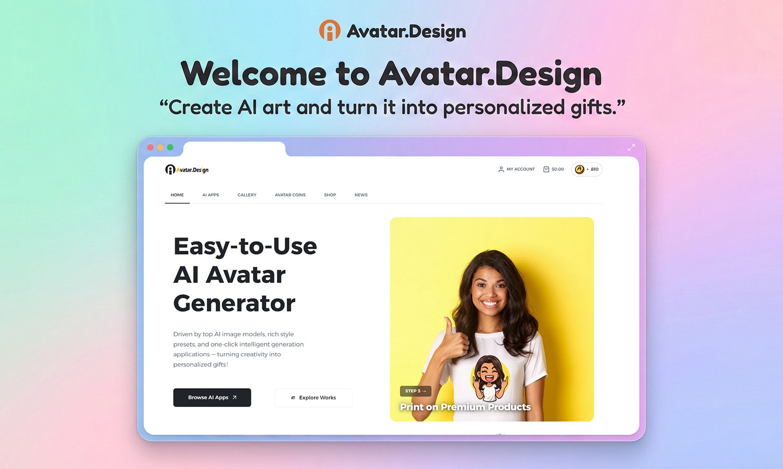 Avatar.Design screenshot 1