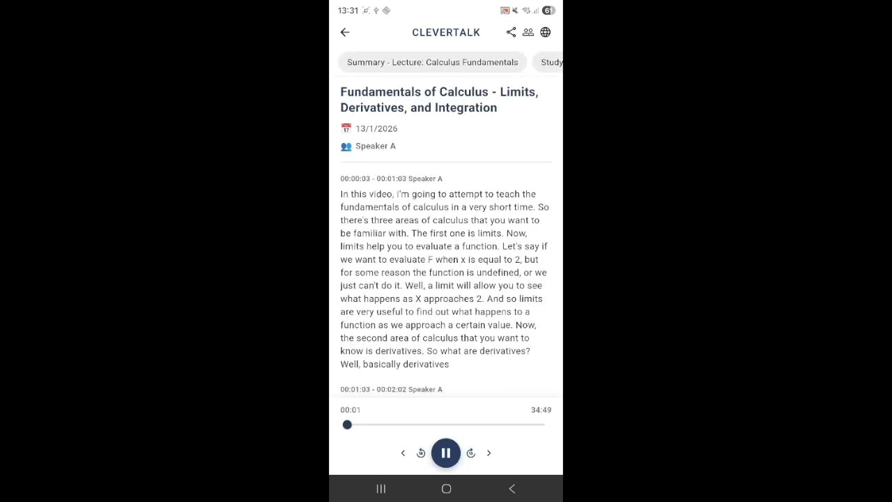 CleverTalk – Smarter audio notes screenshot 11