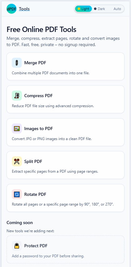 MyPDFTools screenshot 3