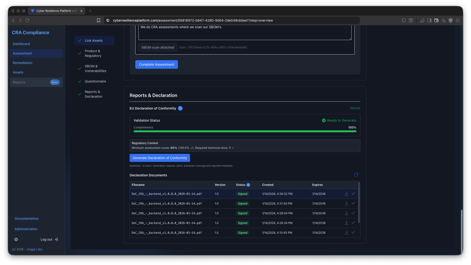 Cyber Resilience Platform screenshot 6