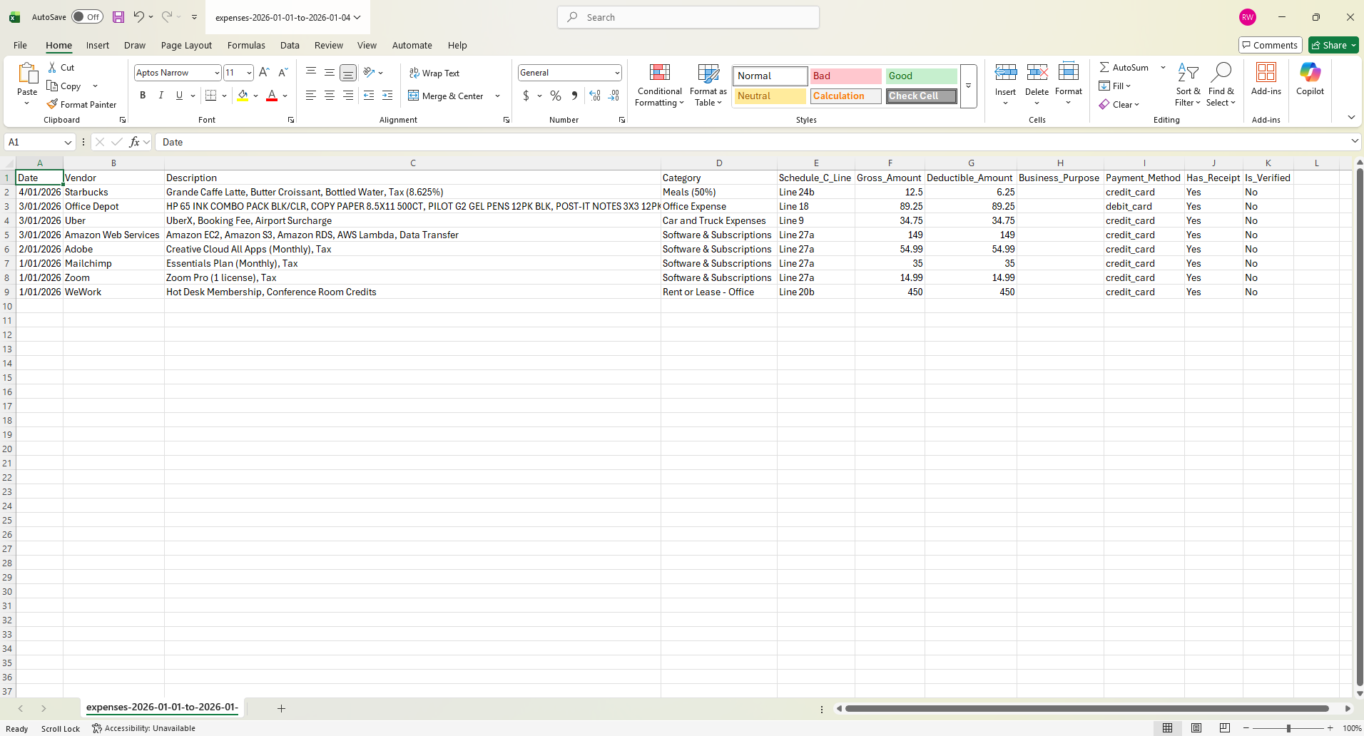 SnapExpense screenshot 6