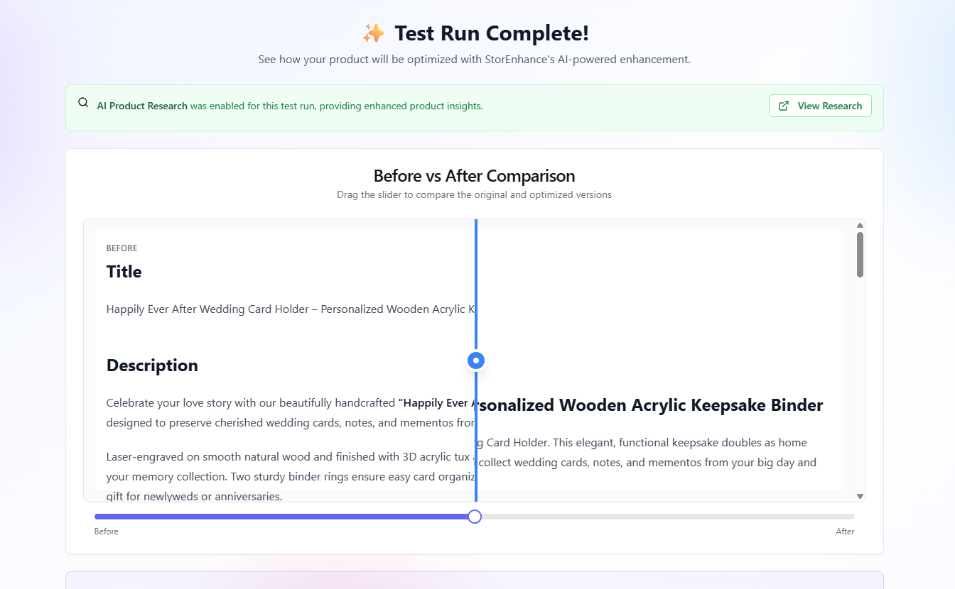 Storenhance: SEO for Product Listing screenshot 3