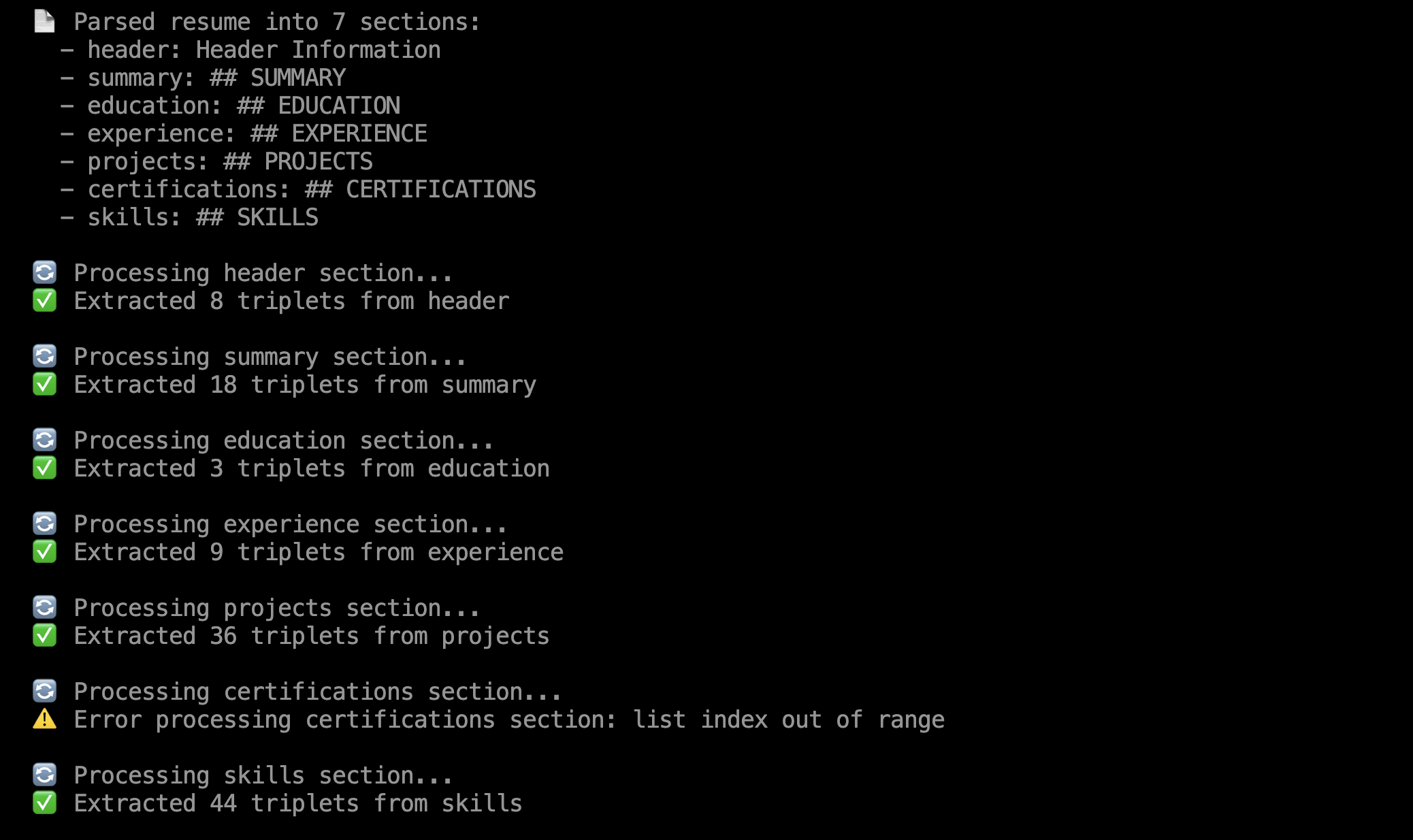 Resume Mind AI CLI screenshot 7