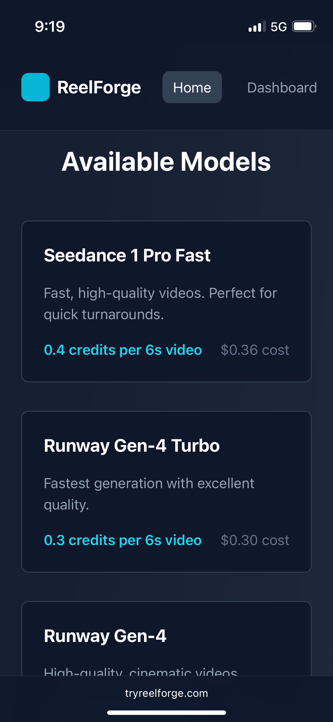 ReelForge screenshot 4