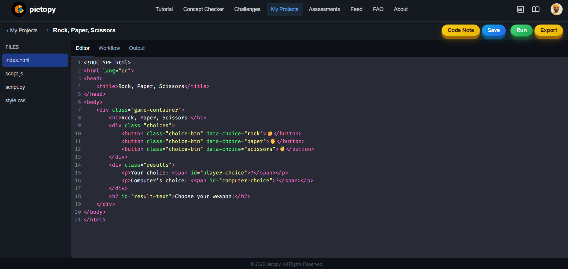 Pietopy - Stop learning | Start building screenshot 17