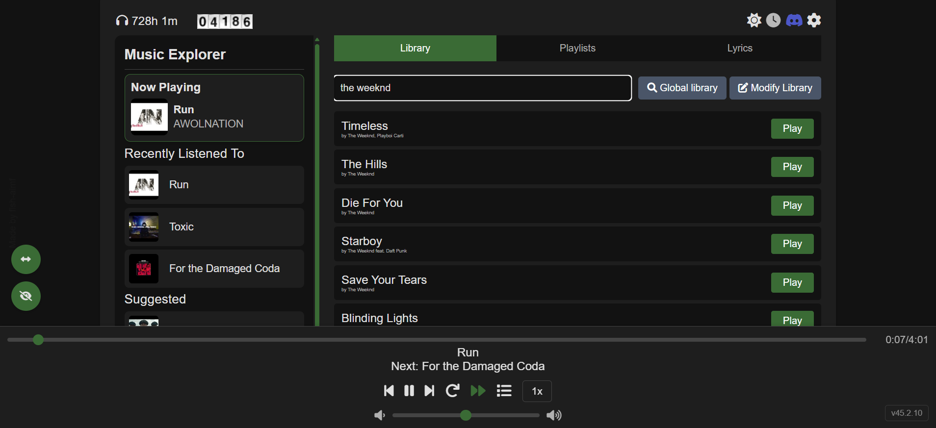 SweetEscape3.0 Music Player Ultimate screenshot 1