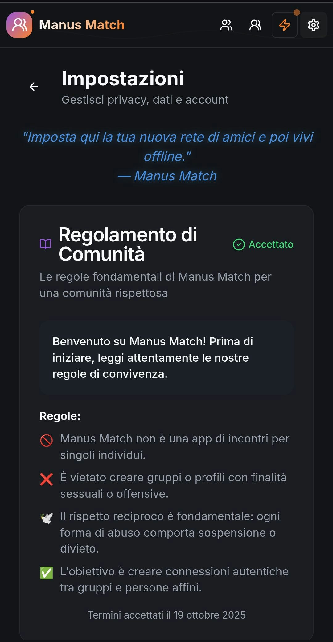 Manus Match screenshot 3