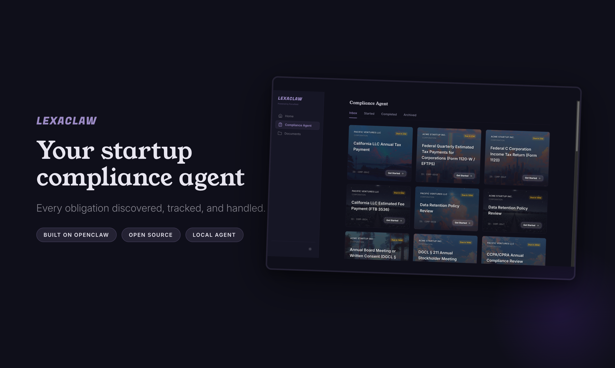 Lexaclaw screenshot 1