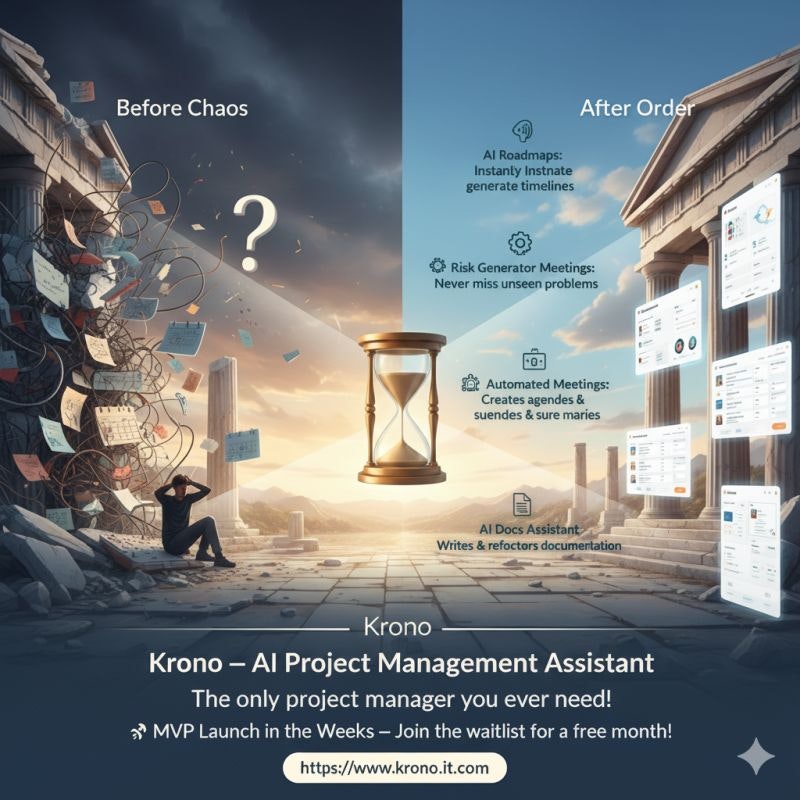 Krono - AI Assisted project manager screenshot 2
