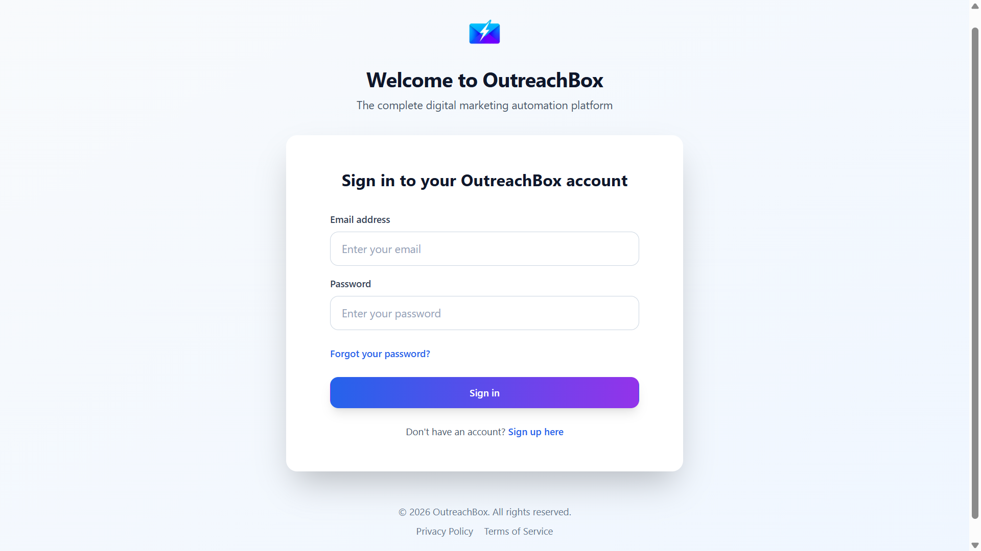 Outreach Box screenshot 4