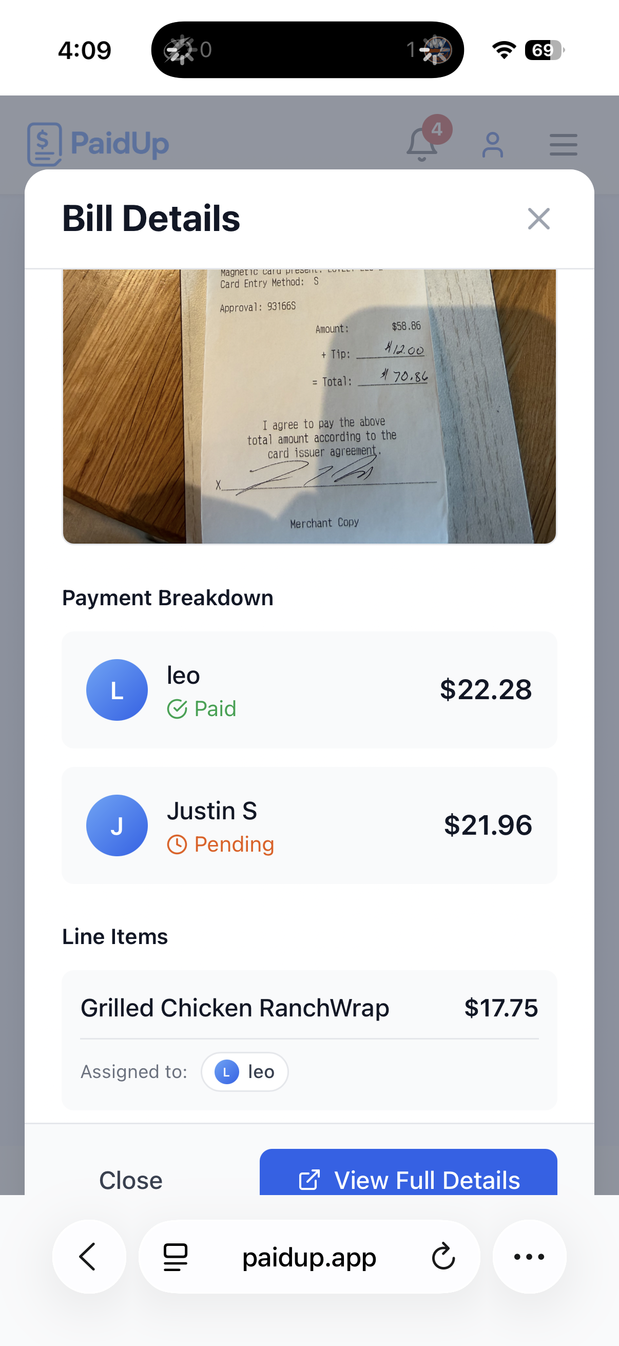 PaidUp screenshot 6