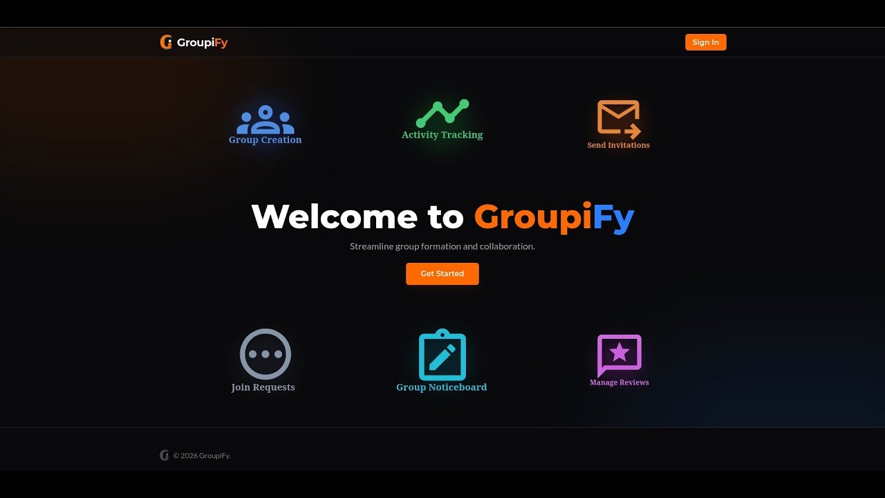 GroupiFy screenshot 1