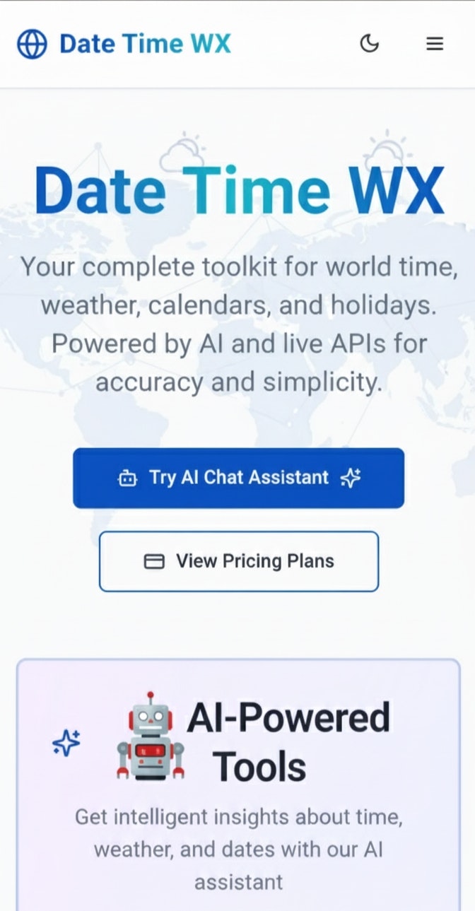 DateTimeWX screenshot 3