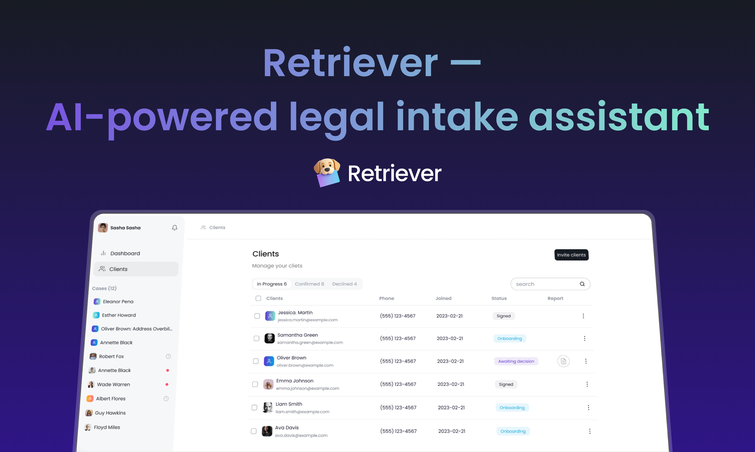 Retriever screenshot 1