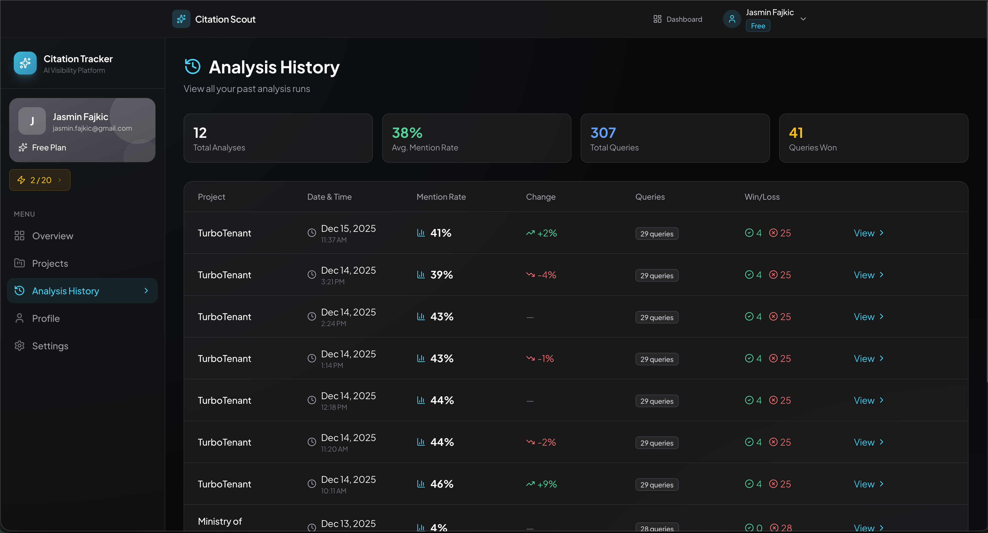 Citation Scout screenshot 3