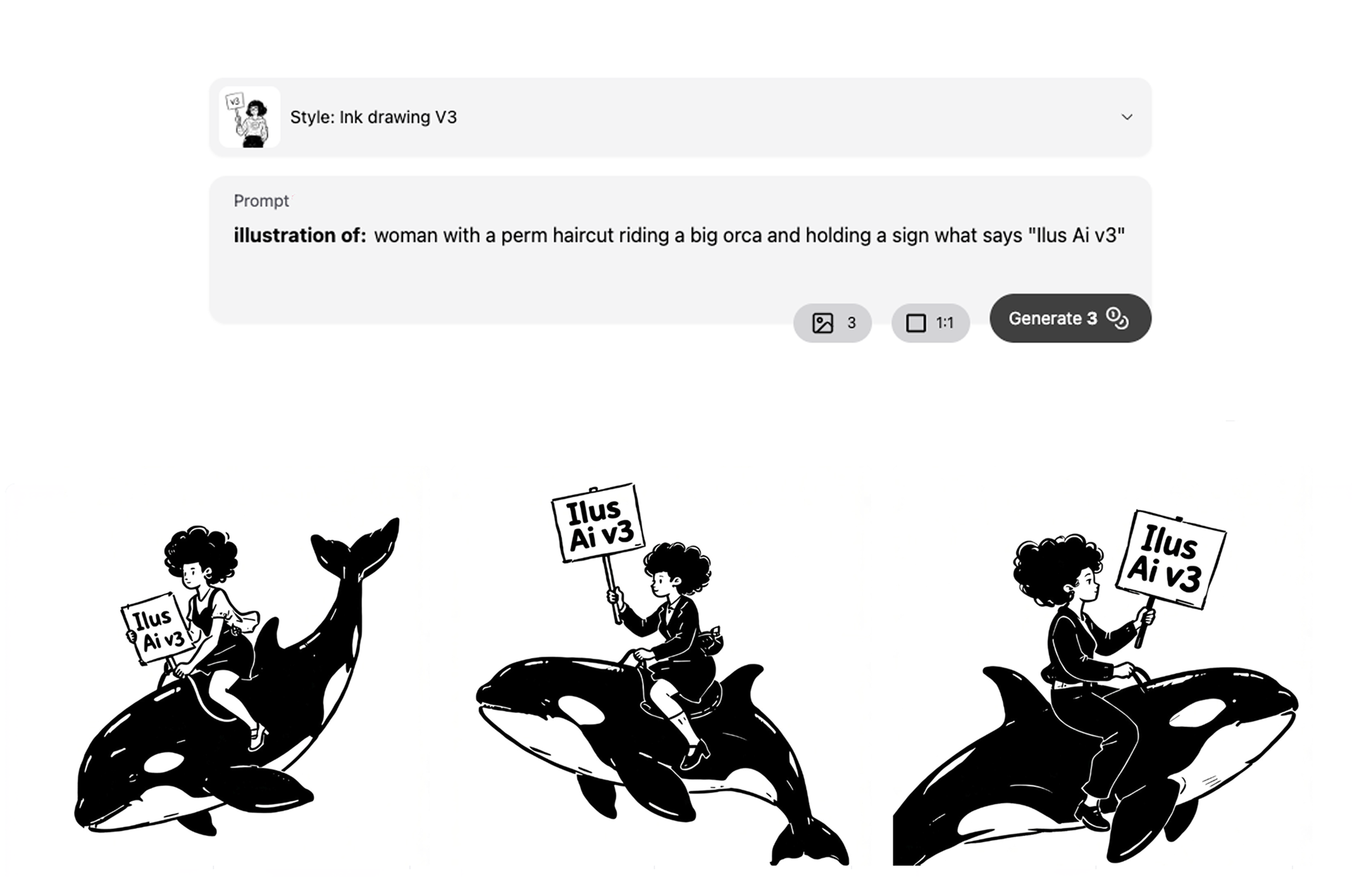 AI illustration Generator V3 screenshot 1