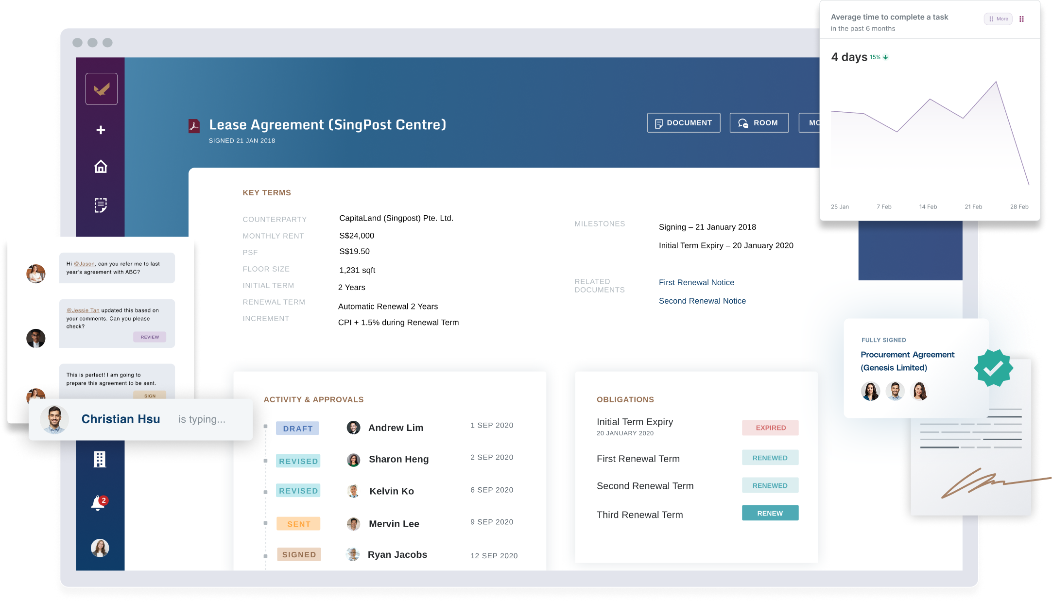 Lexagle Intelligent Contract Platform screenshot 3