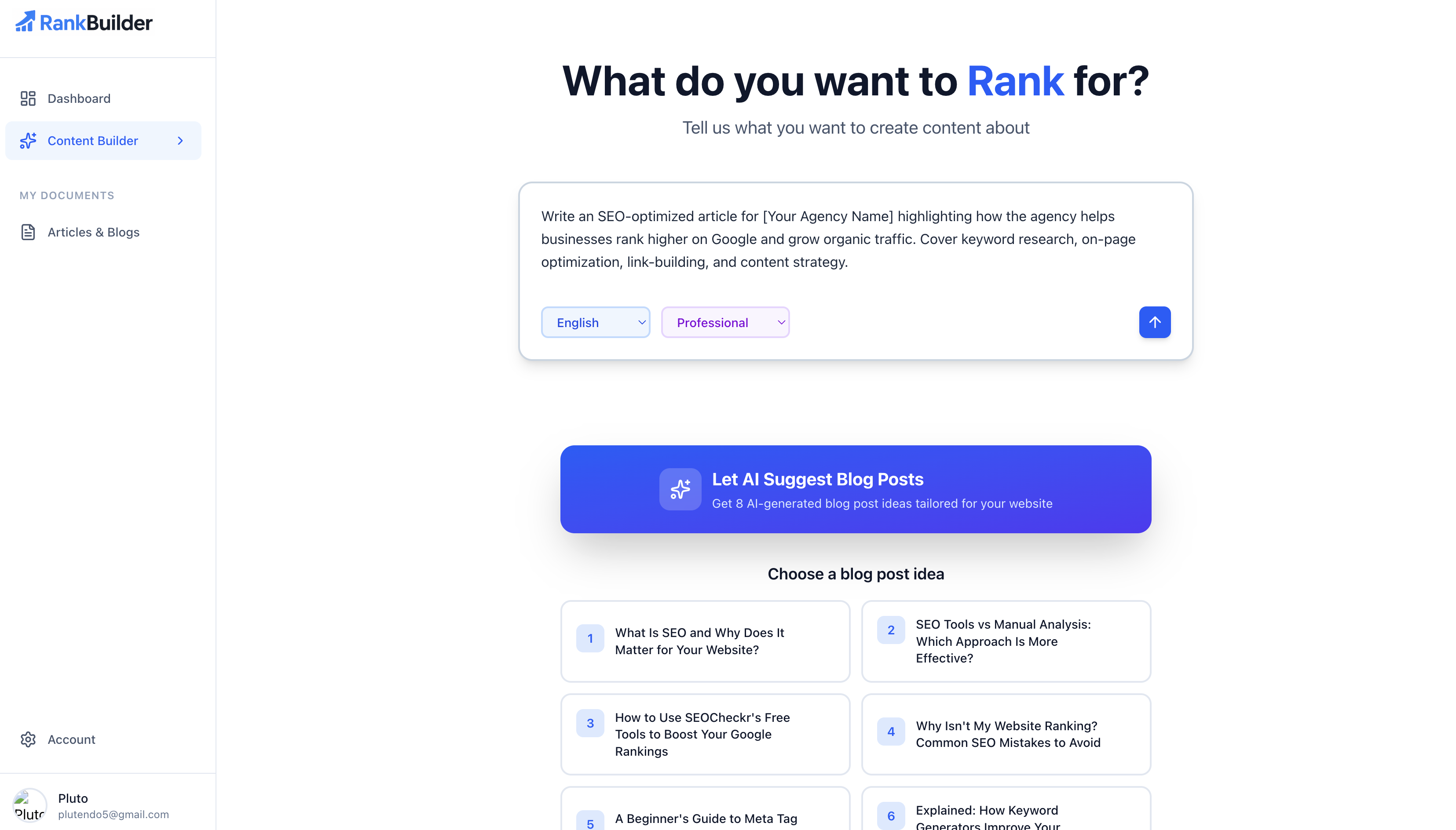 RankBuilder.ai screenshot 3