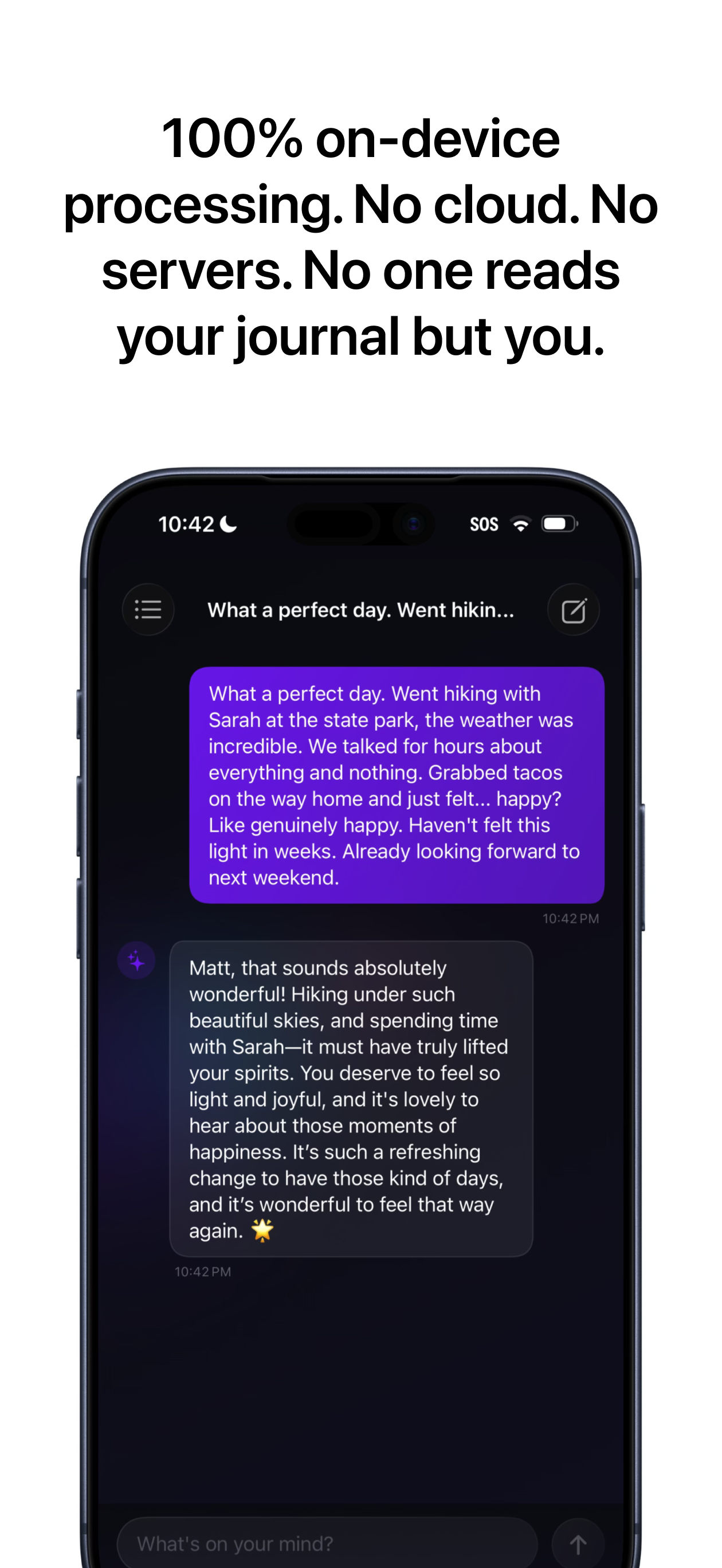 Thought Mirror AI Mind Model  screenshot 4