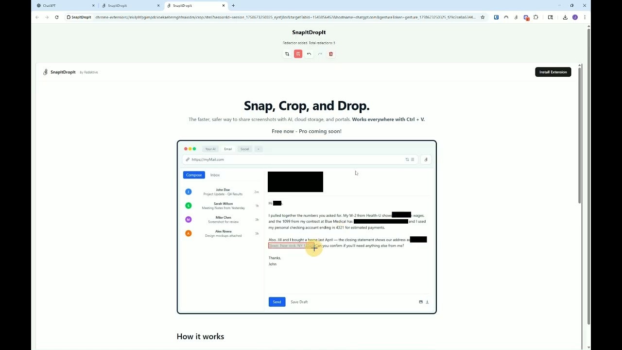 SnapItDropIt screenshot 5