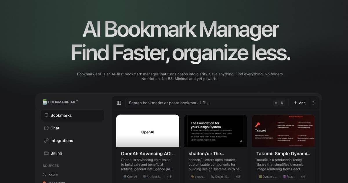 Bookmarkjar ® screenshot