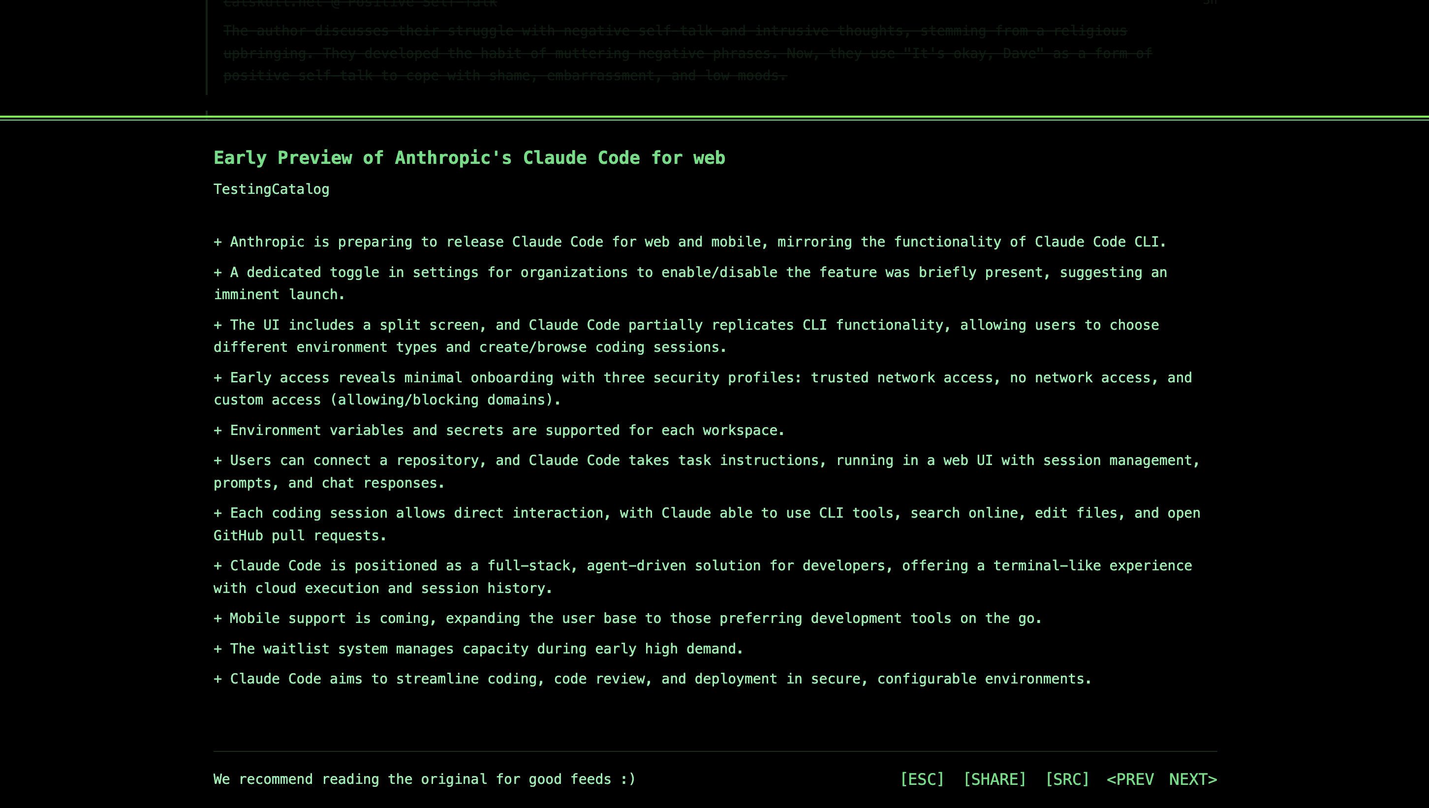 Hyprfeed screenshot 3
