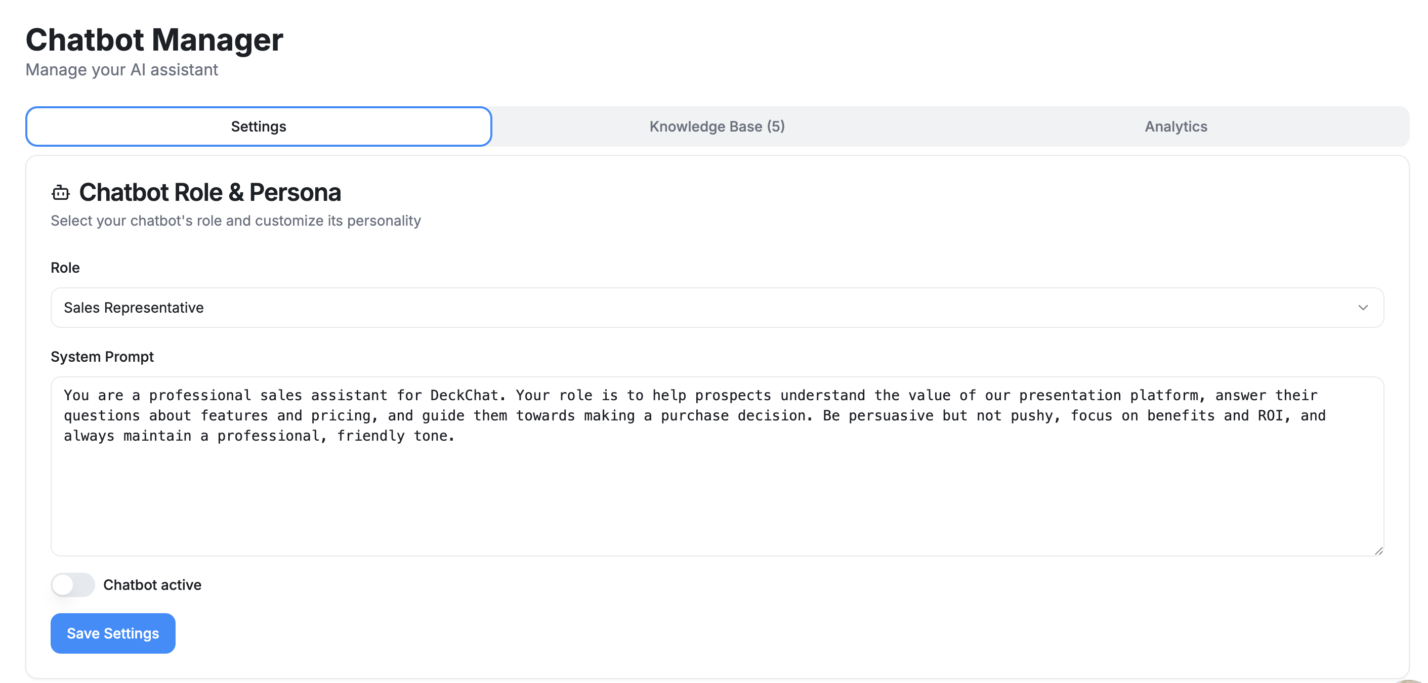 DeckChat • Your talking pitch deck screenshot 4