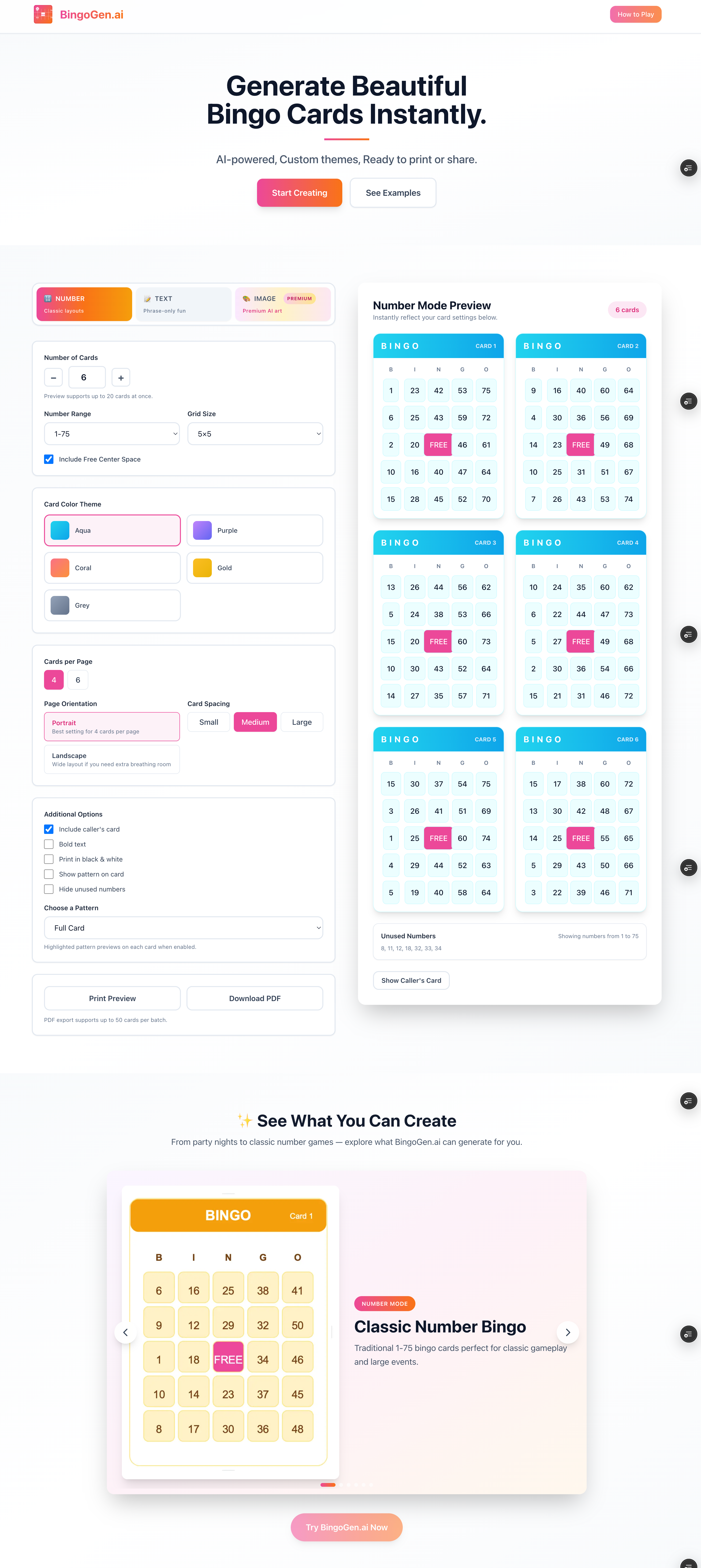 BingoGen.ai