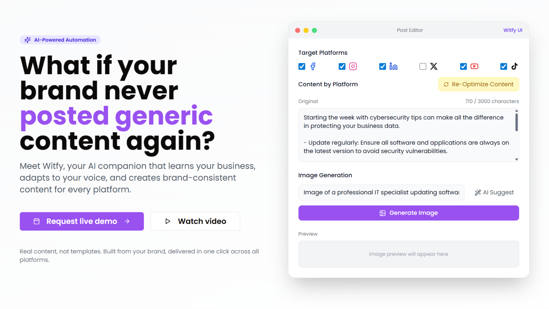 Witfy screenshot 2