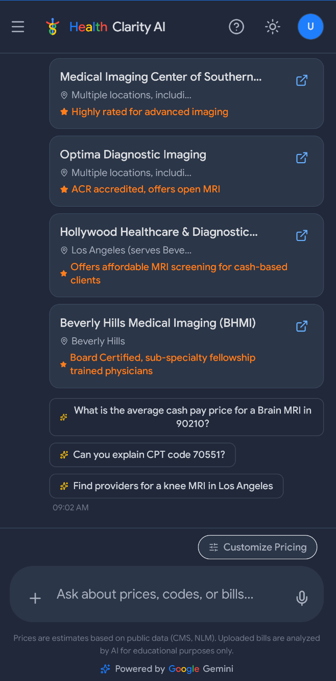 Health Clarity AI screenshot 4