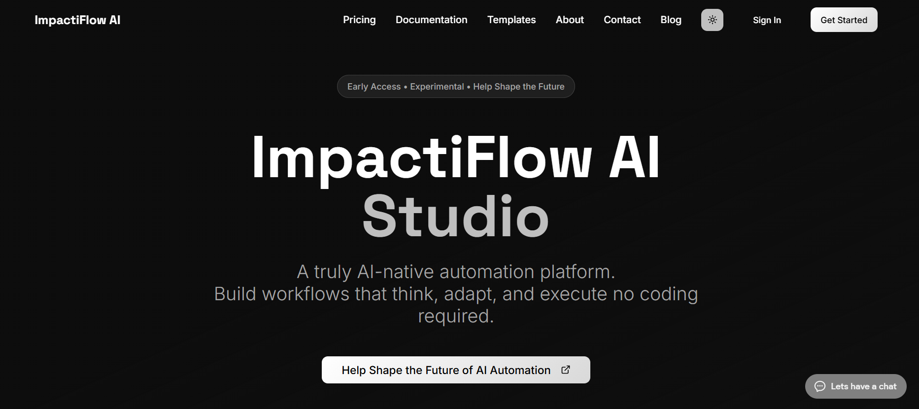 Impactiflow AI Studio