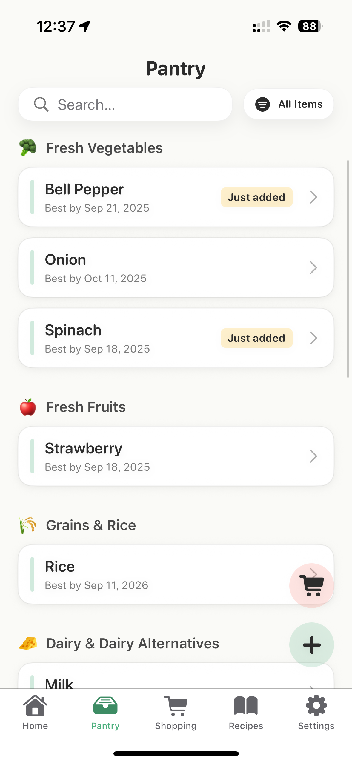 Tasty Tray screenshot 1