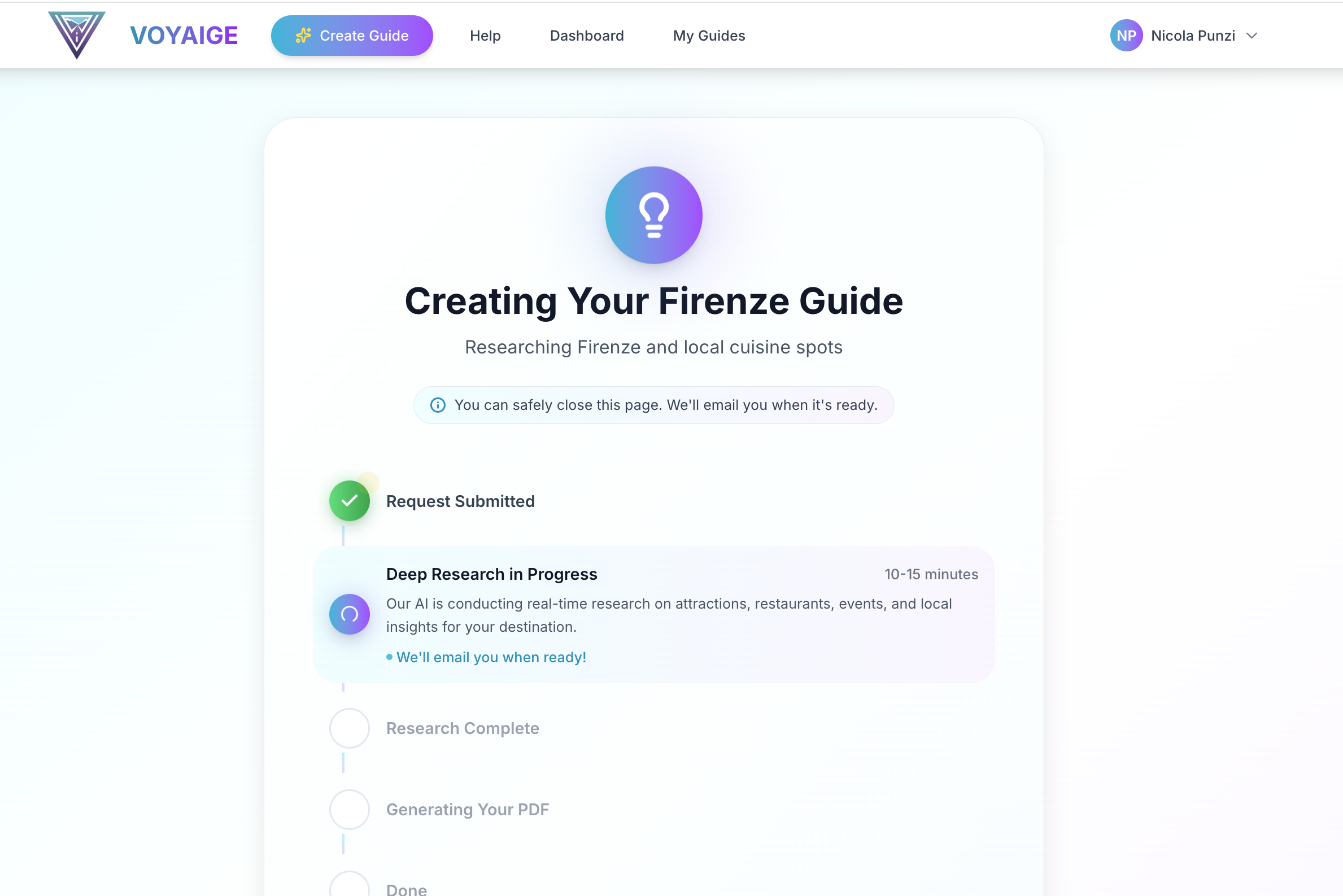Voyaige - AI-powered city travel guides screenshot 7