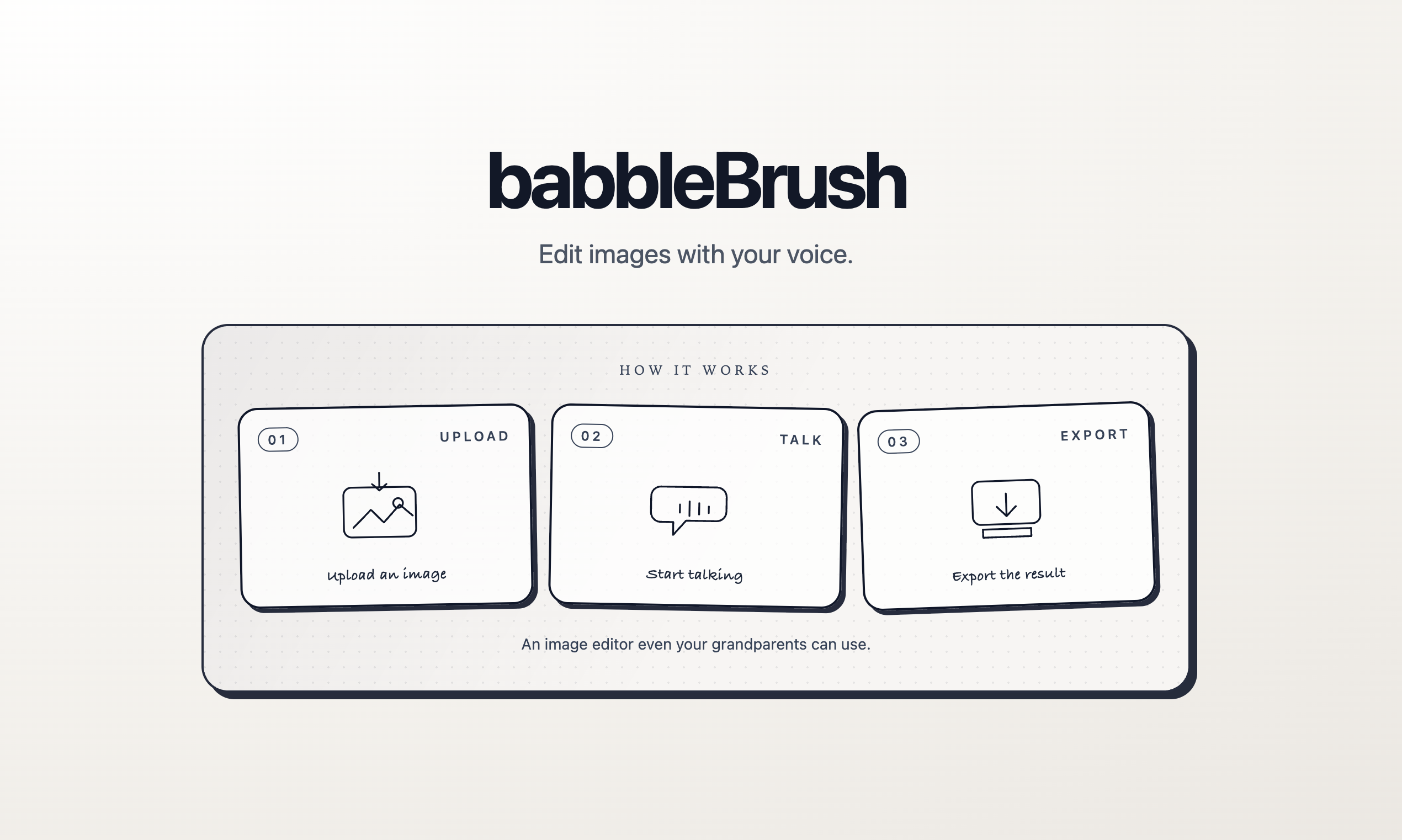 babbleBrush screenshot 1