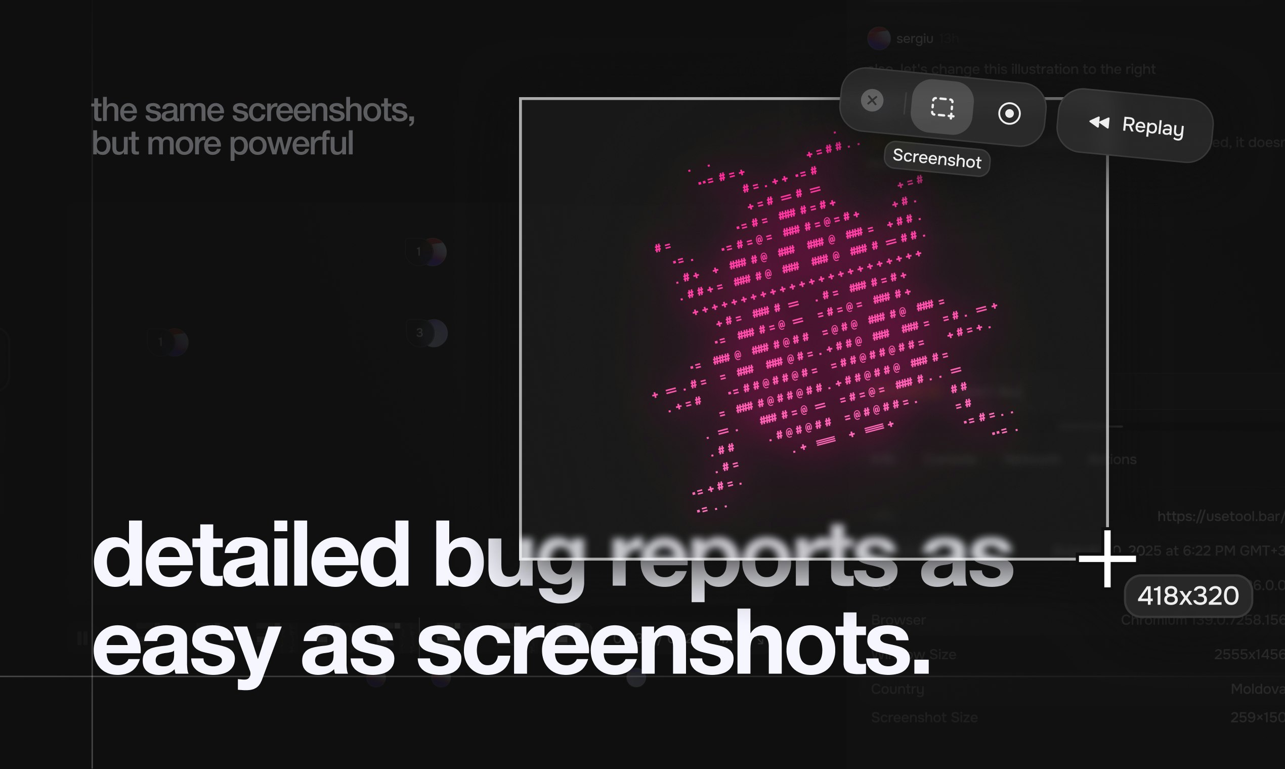Toolbar - Bug Reports with AI screenshot 1
