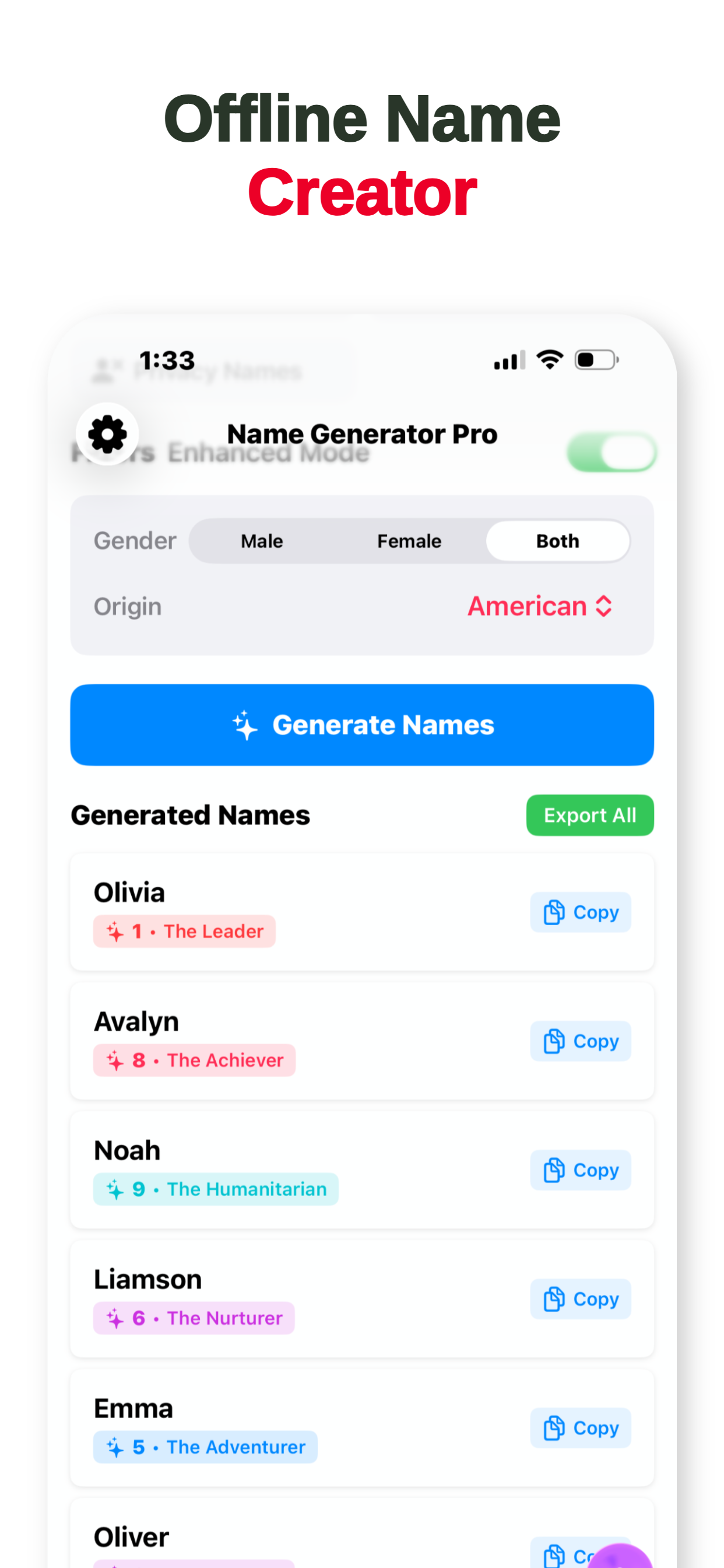 Name Generator Pro screenshot 4