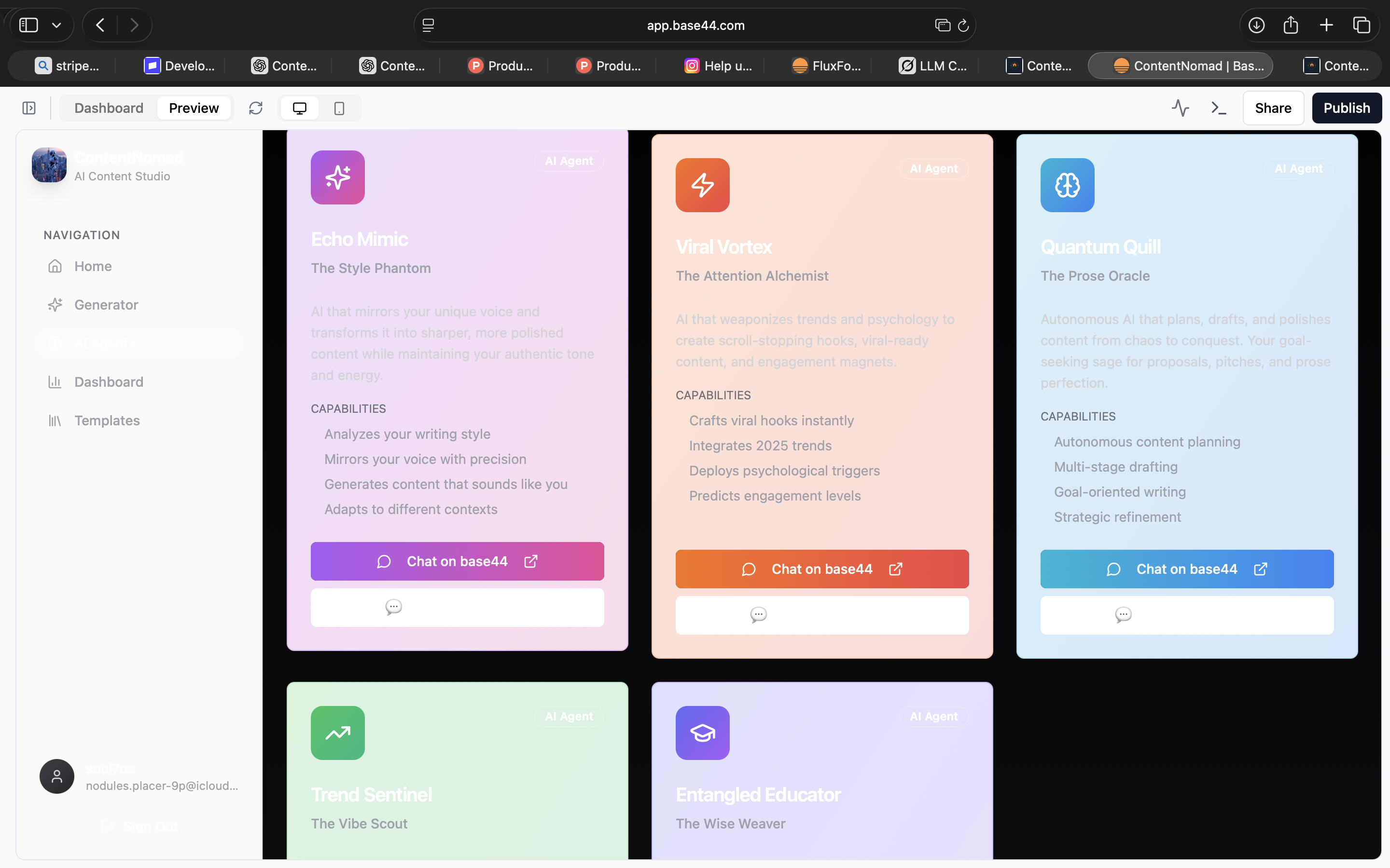 ContentNomad screenshot 1