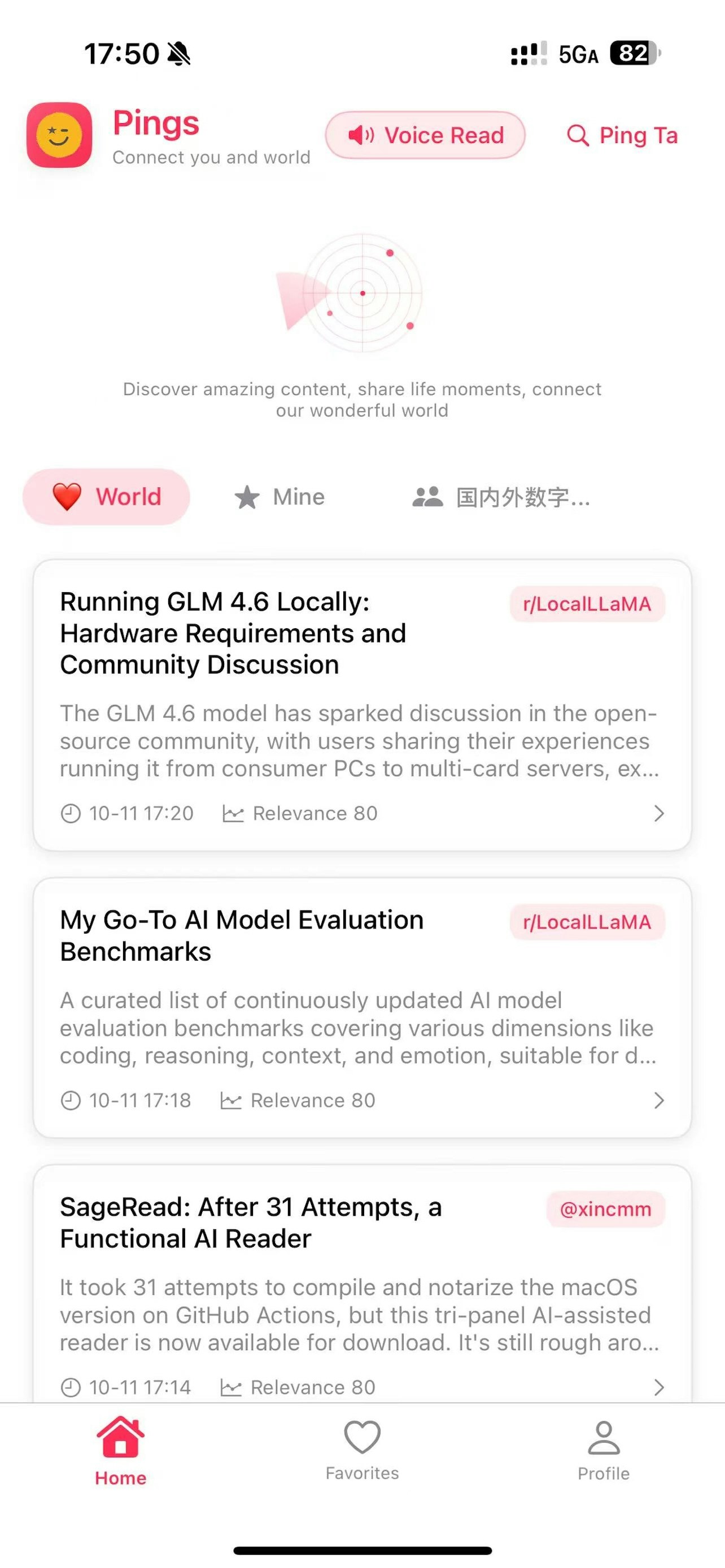 Wink Pings screenshot 4