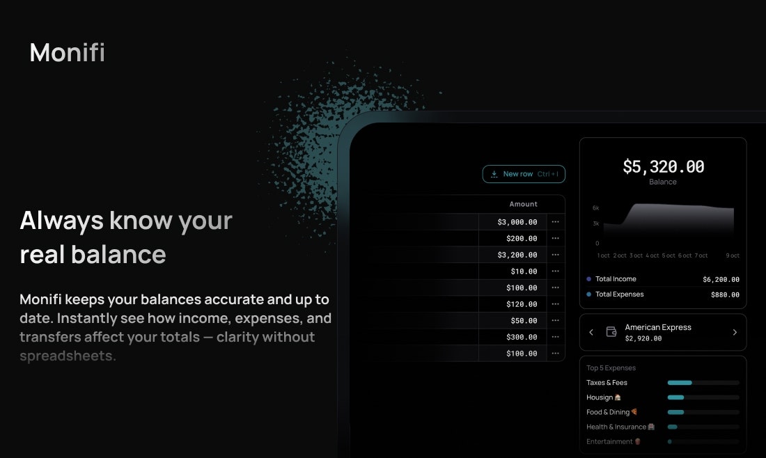 Monifi screenshot 5